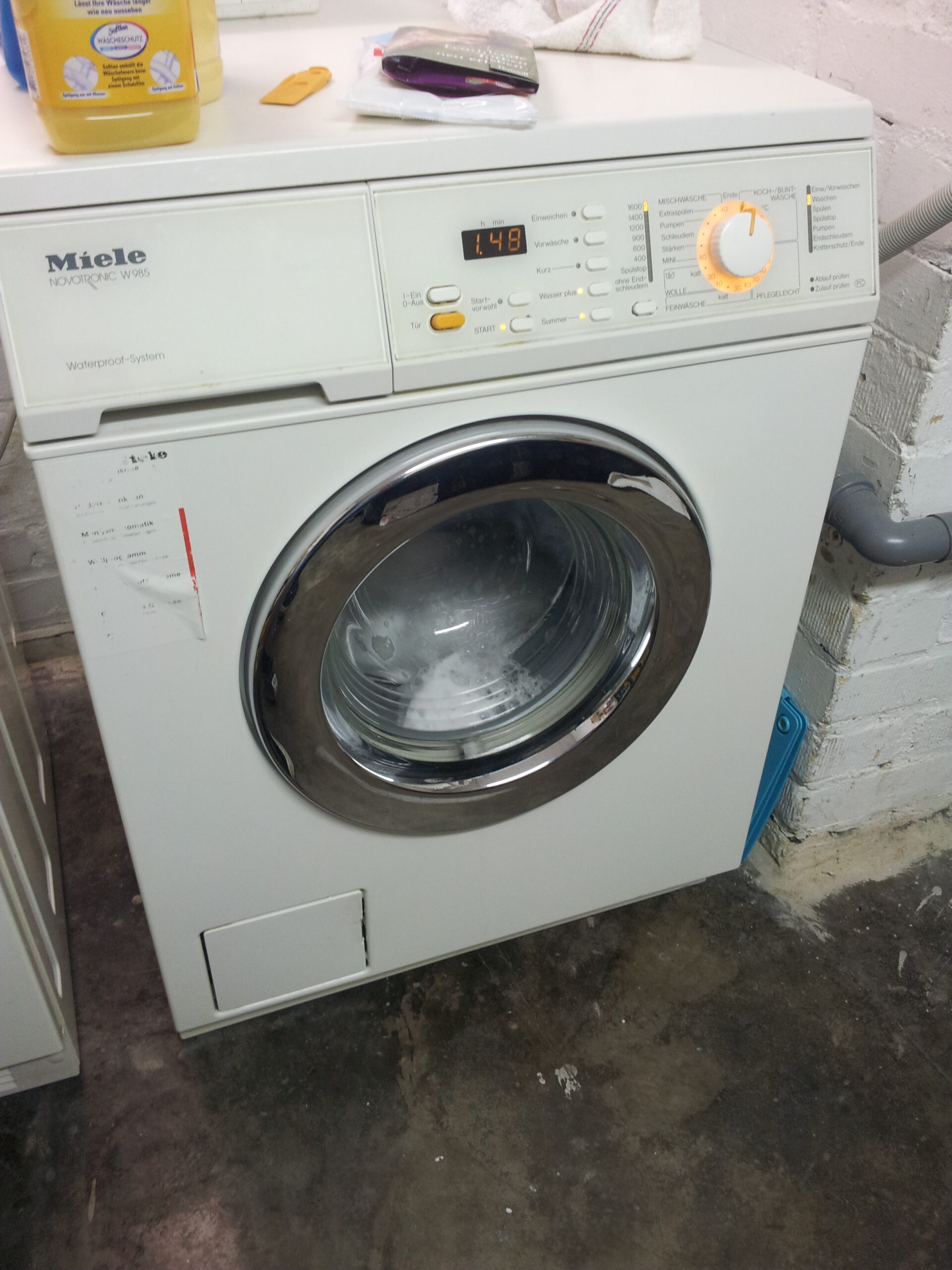 miele washing machine repair